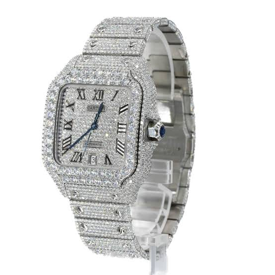 Moissanite Cartier Bust Down - 41mm R/