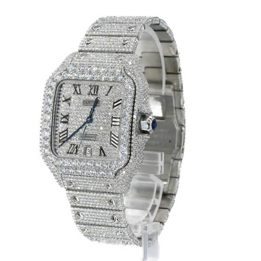 Moissanite Cartier Bust Down - 41mm R/